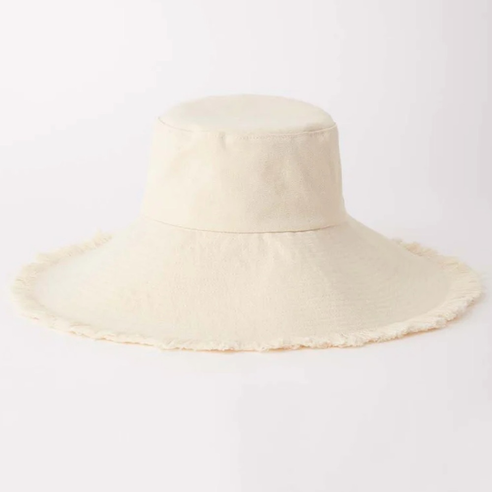 The Beach People Lanai Hat Cream Size L/XL